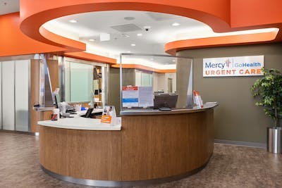 Inside Mercy-GoHealth Urgent Care in Lake St Louis 